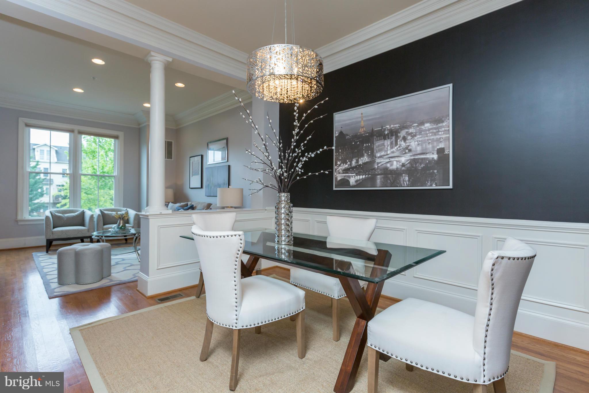 722 Carpenter Road Alexandria, VA 22314 - Photo 10 of 28 Large, open plan dining room