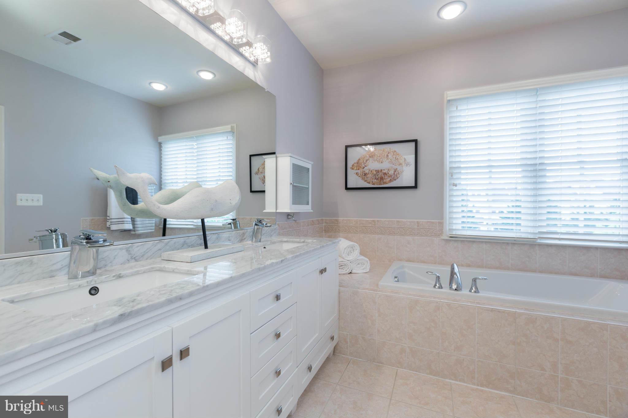 722 Carpenter Road Alexandria, VA 22314 - Photo 12 of 28 Master bath has soaking tub and double sinks