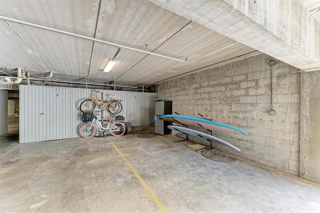 a view of a backyard with a garden