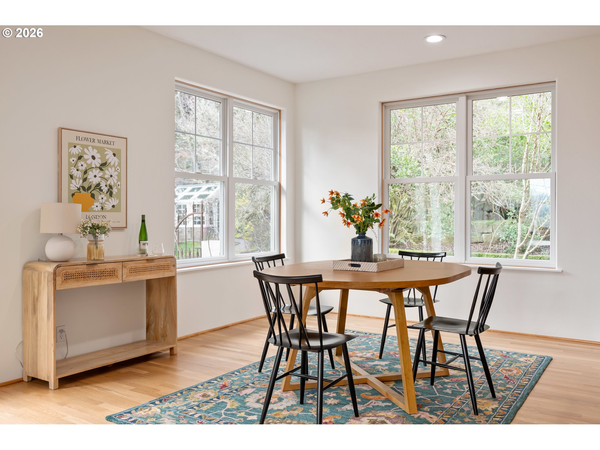 4015 Spring Knoll Drive Eugene, OR 97405 - Photo 18 of 48 a view of a dining room with furniture window and outside view