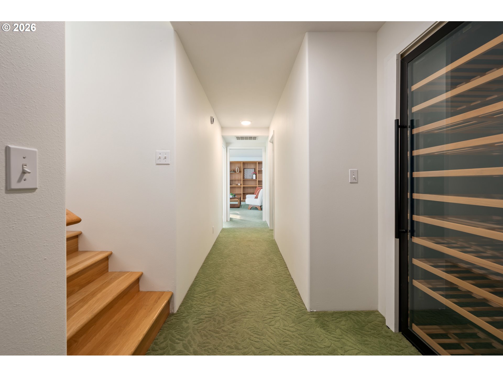 4015 Spring Knoll Drive Eugene, OR 97405 - Photo 34 of 48 a view of hallway with wooden floor