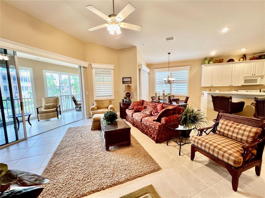 3304 Sunset Key Circle, Unit D Punta Gorda, FL 33955 - Photo 14 of 53 a living room with furniture or couch and a table