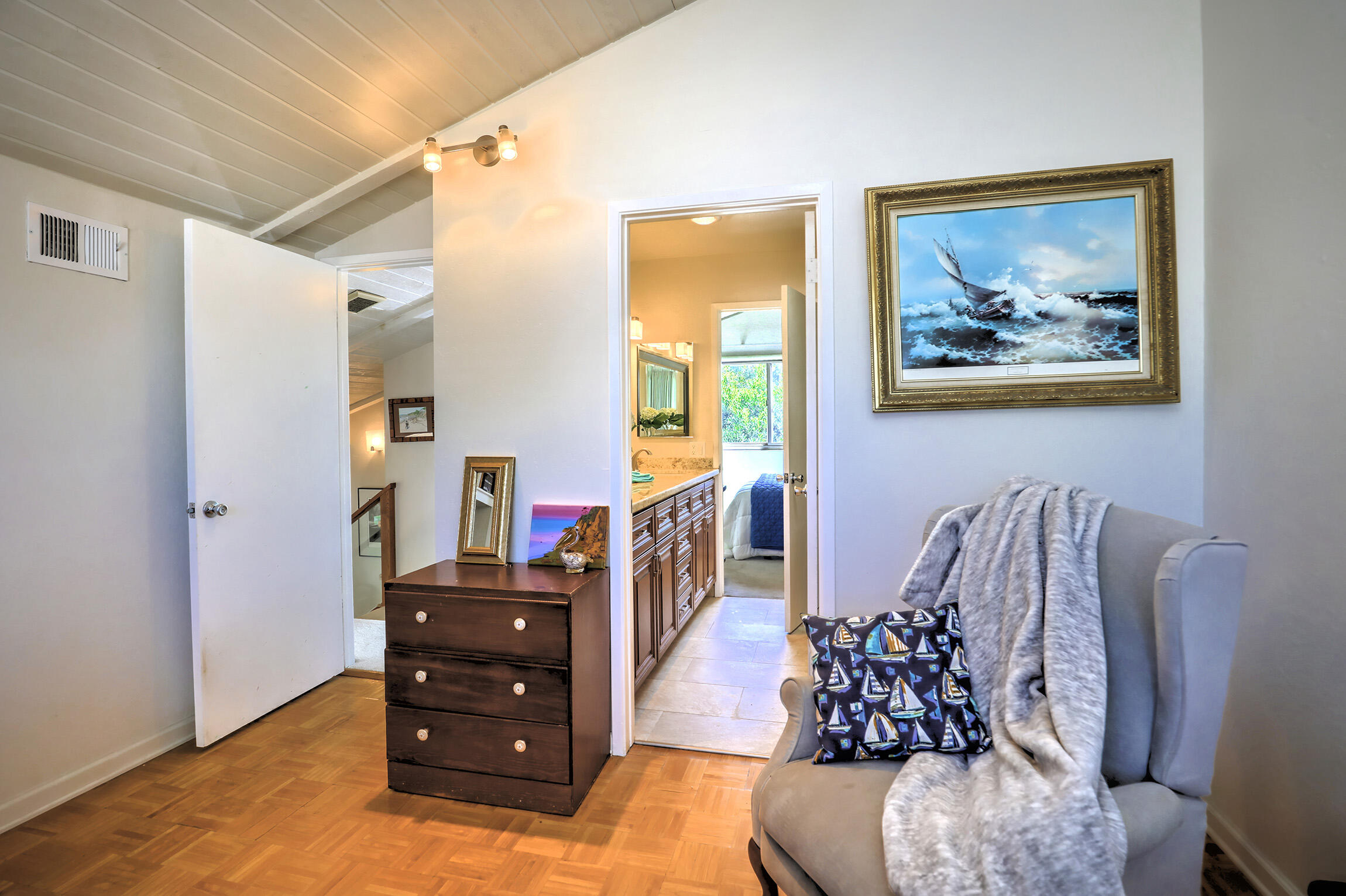 63 North San Marcos Road, Unit A Santa Barbara, CA 93111 - Photo 20 of 34 Up Stairs Bedroom 3