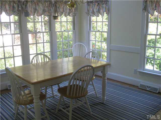 1429 Dogwood Lane Raleigh, NC 27607 - Photo 5 of 8 a view of a dining room with furniture window and outside view