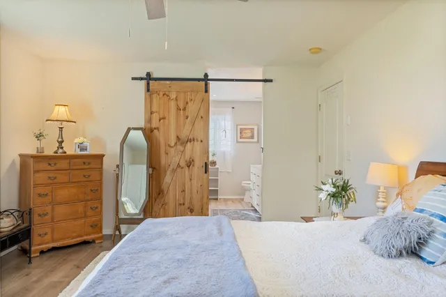 a outdoor living space with furniture