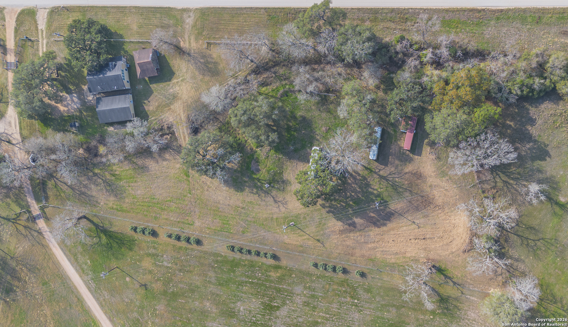 4419 State Highway 71 Columbus, TX 78934 - Photo 46 of 49 an aerial view of residential houses with outdoor space
