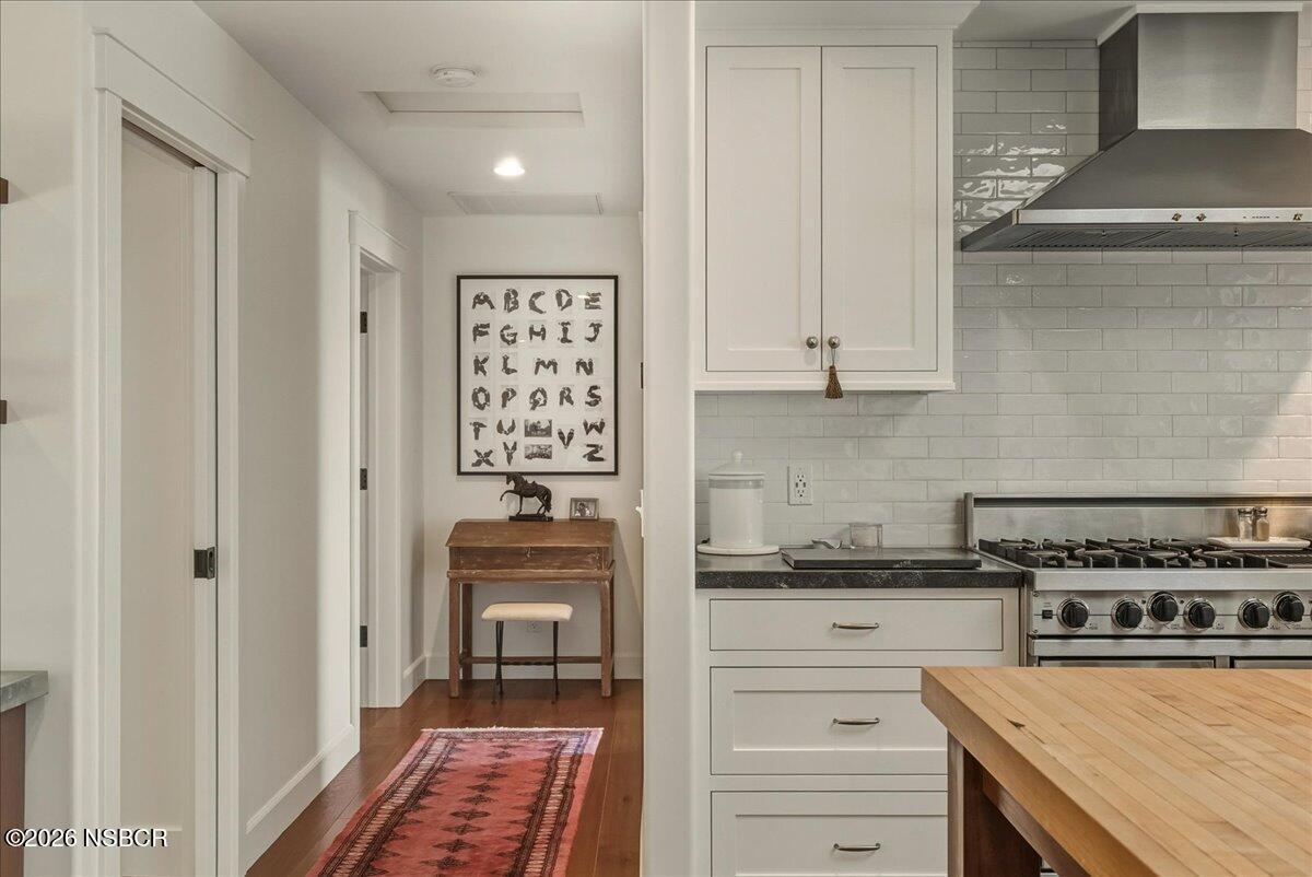 2279 Alamo Pintado Road Solvang, CA 93463 - Photo 17 of 62 Kitchen to primary hall