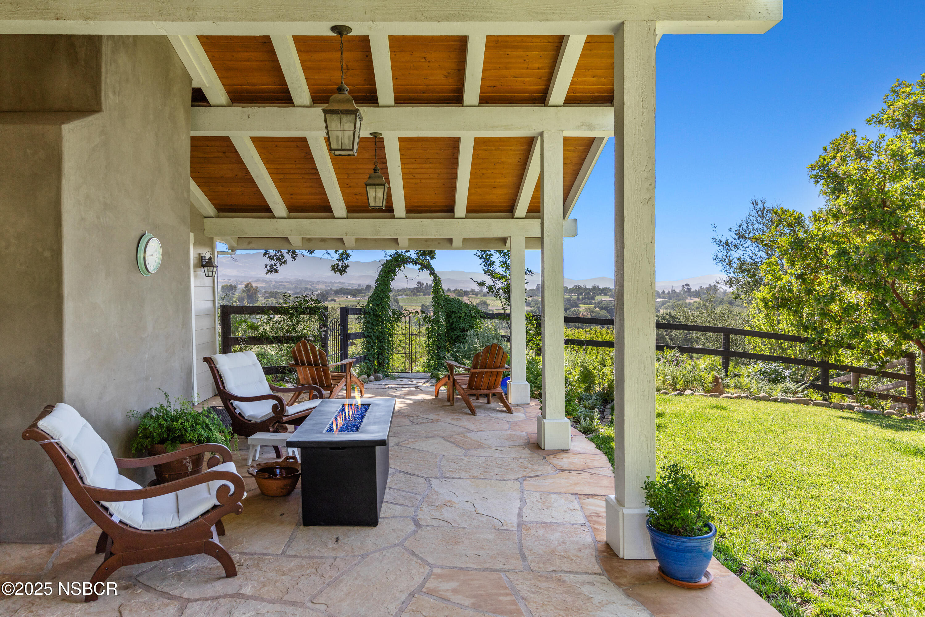 2279 Alamo Pintado Road Solvang, CA 93463 - Photo 39 of 62 Side covered patio
