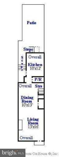 334 8th Street Northeast Washington, DC 20002 - Photo 22 of 23 Floor Plan #1
