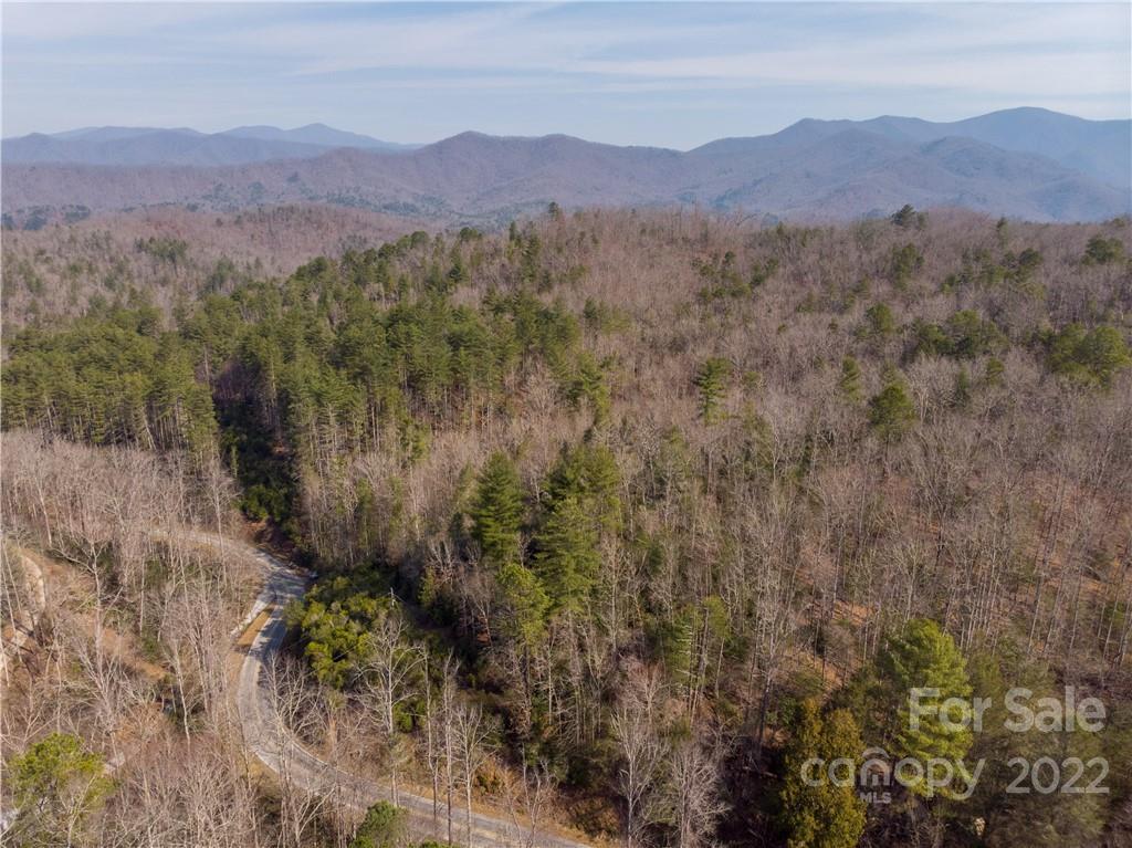 0 Old Yellow Branch Road Robbinsville, NC 28771 - Photo 10 of 20 a view of a lush green hillside and a houses