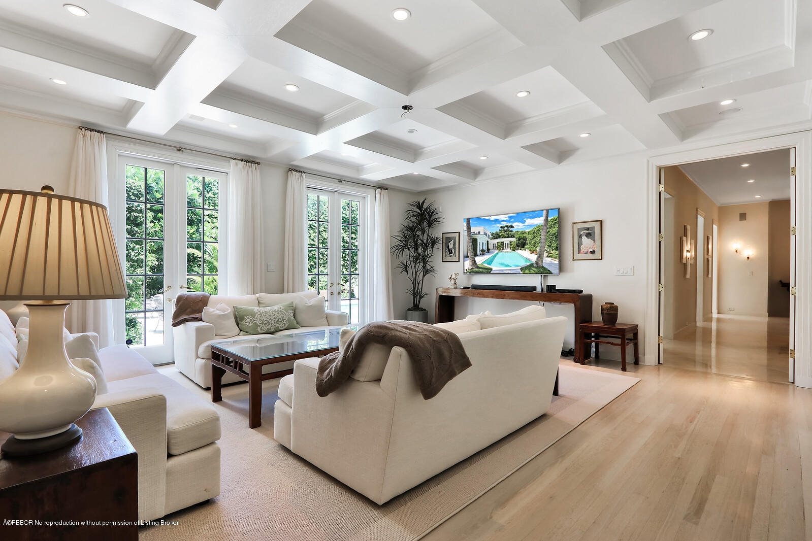 241 El Vedado Road Palm Beach, FL 33480 - Photo 14 of 31 a living room with furniture and a large window