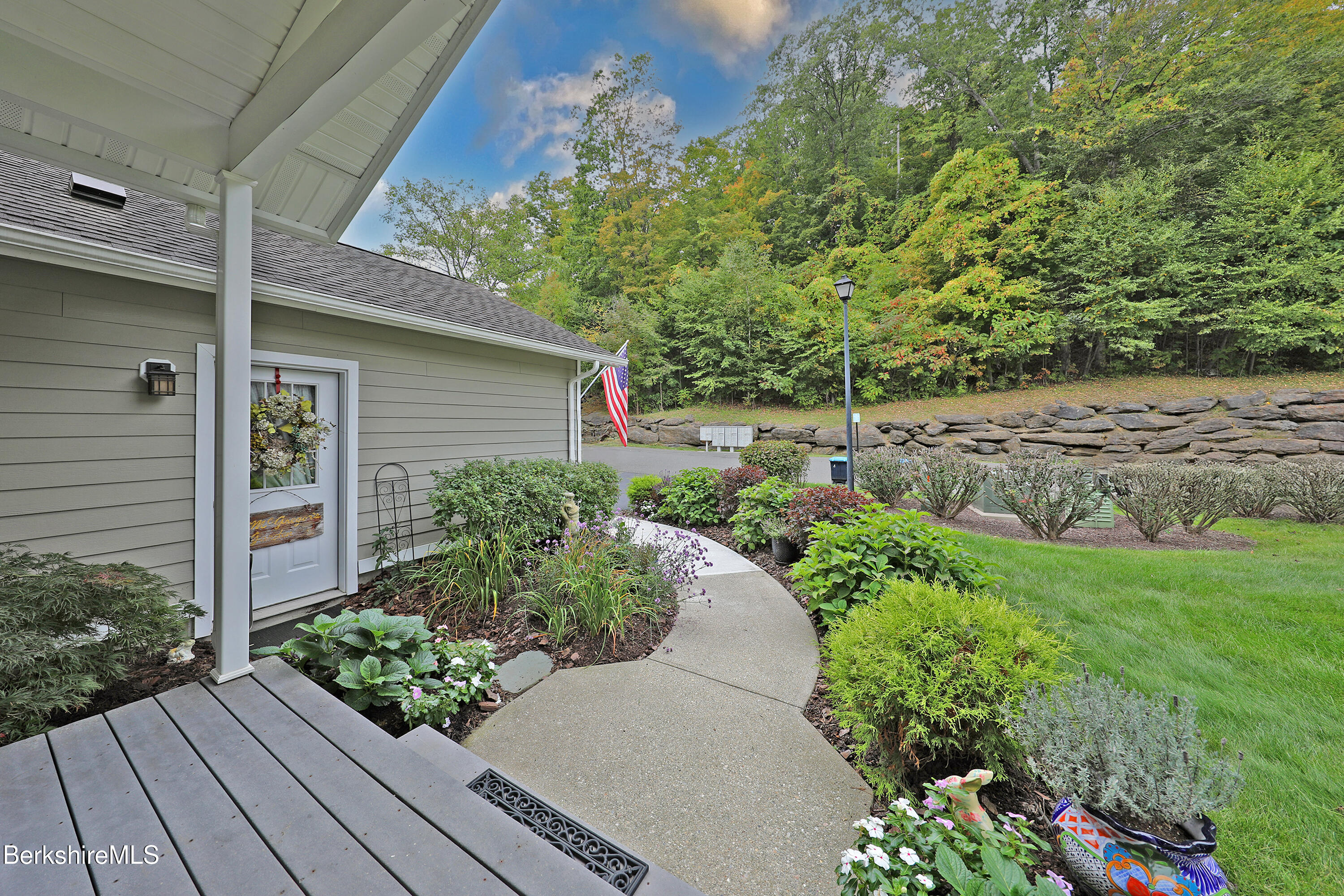 103 Alpine Trail Pittsfield, MA 01201 - Photo 4 of 39 a view of a garden with pathway