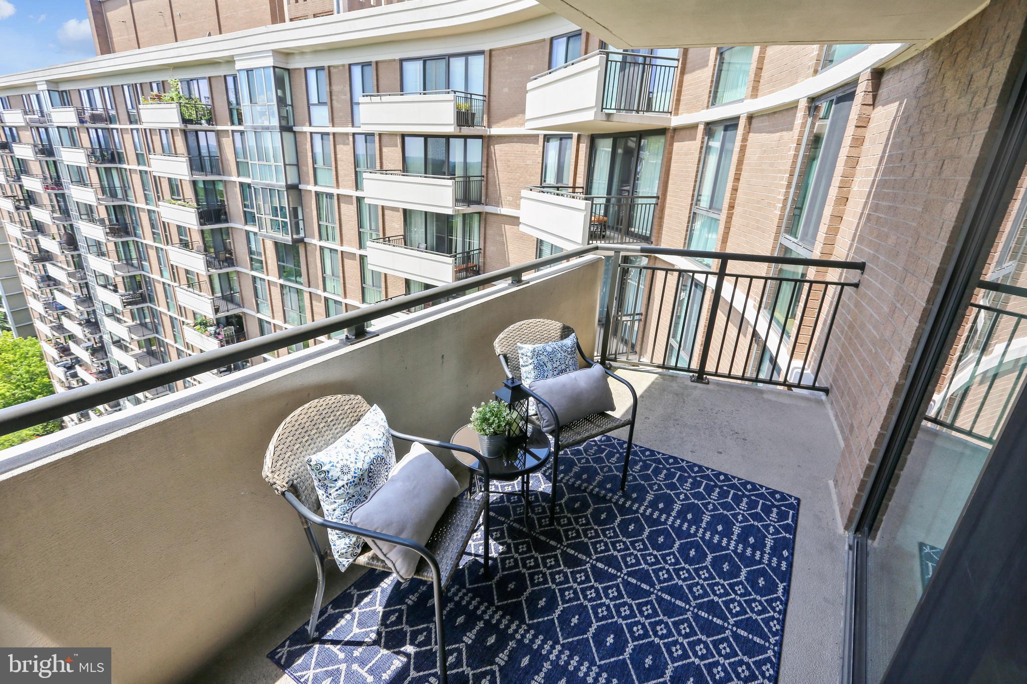 4620 North Park Avenue, Unit 1606E Chevy Chase, MD 20815 - Photo 11 of 73 Balcony