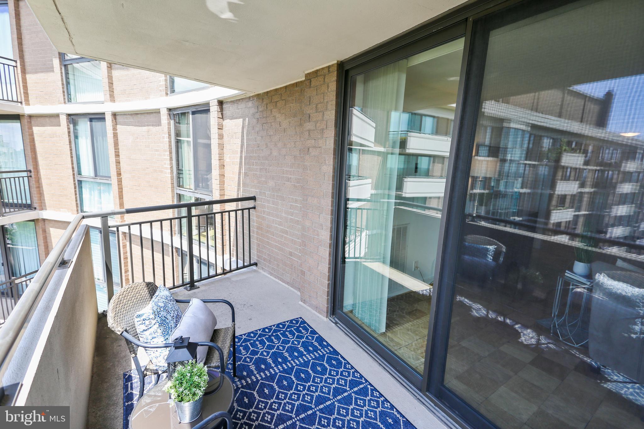 4620 North Park Avenue, Unit 1606E Chevy Chase, MD 20815 - Photo 12 of 73 Balcony