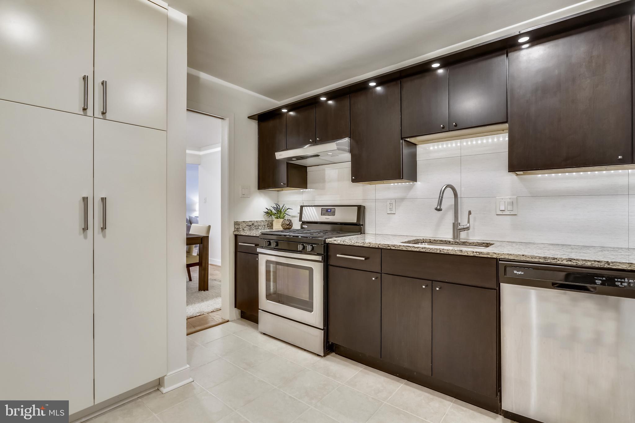 4620 North Park Avenue, Unit 1606E Chevy Chase, MD 20815 - Photo 25 of 73 Kitchen with large pantry