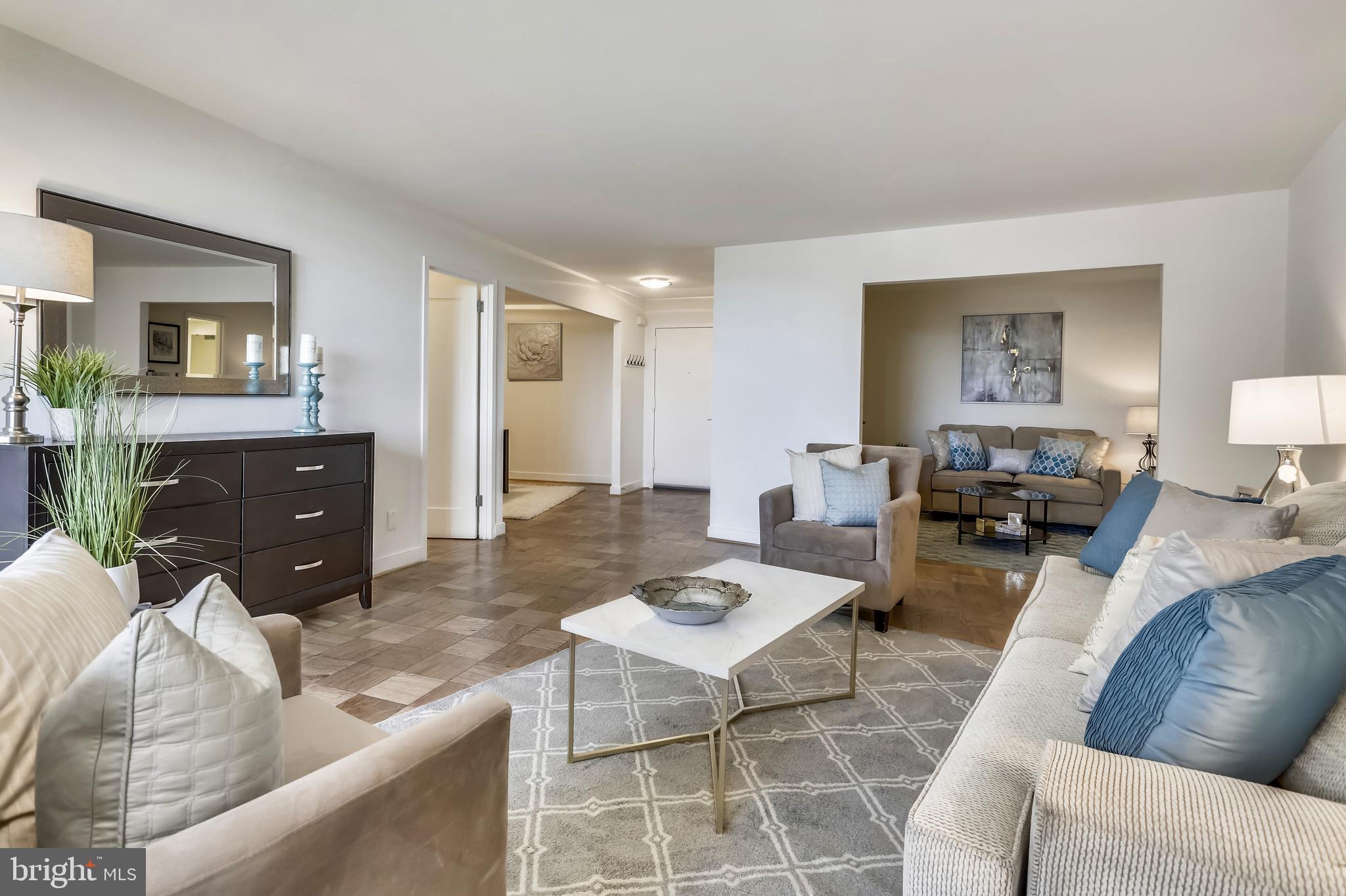 4620 North Park Avenue, Unit 1606E Chevy Chase, MD 20815 - Photo 6 of 73 Living Room