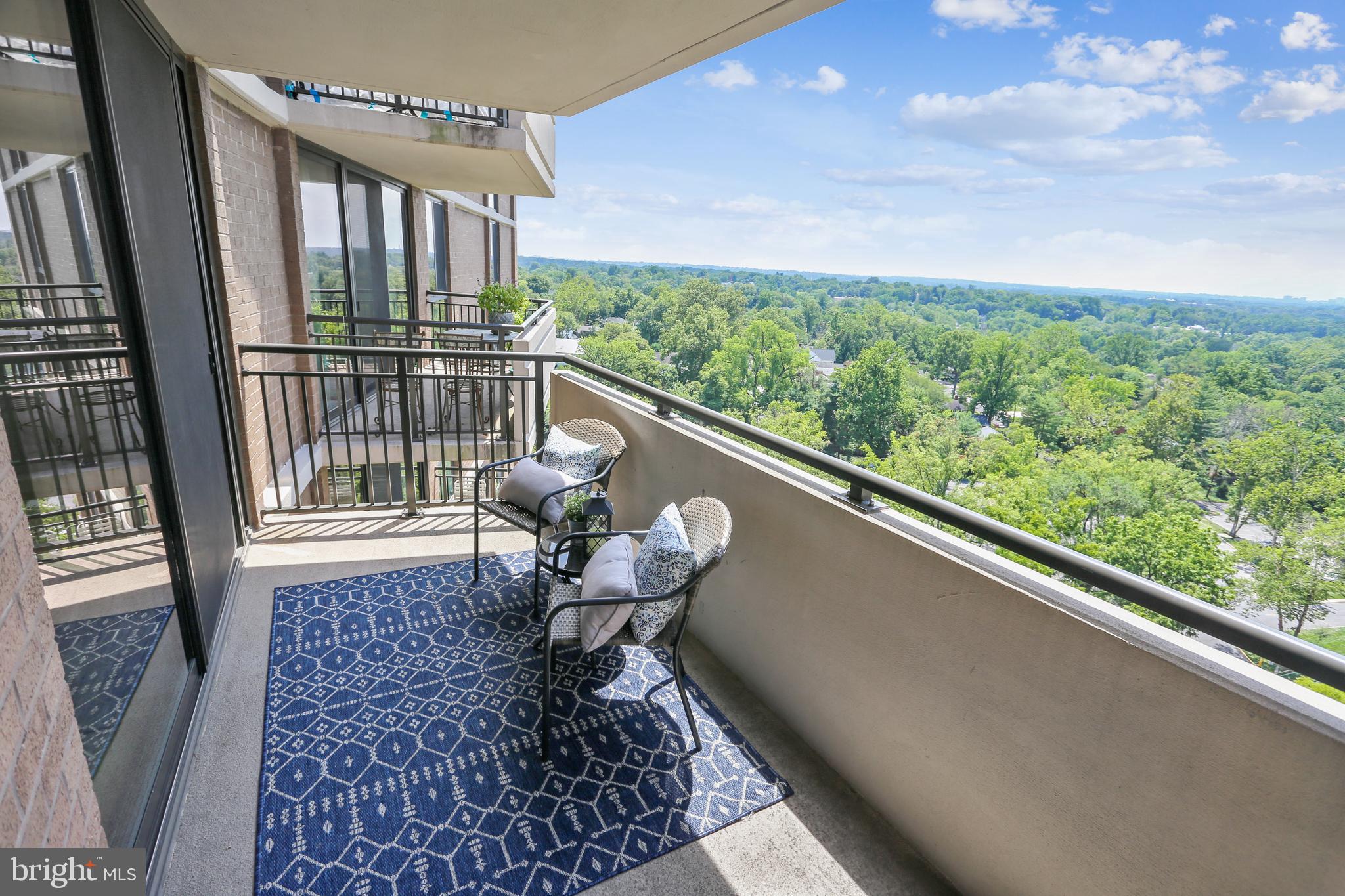 4620 North Park Avenue, Unit 1606E Chevy Chase, MD 20815 - Photo 7 of 73 Balcony