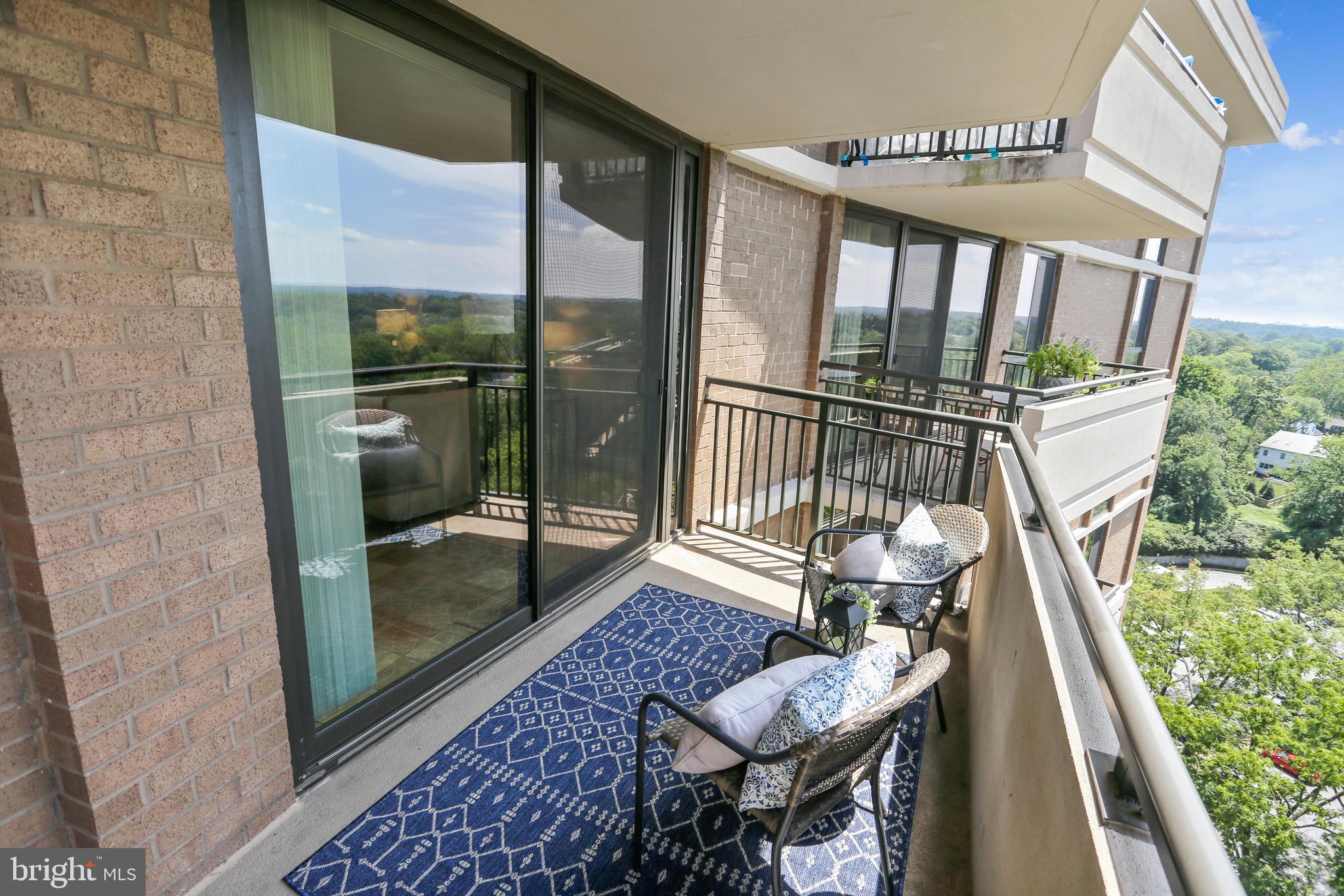 4620 North Park Avenue, Unit 1606E Chevy Chase, MD 20815 - Photo 10 of 73 Balcony