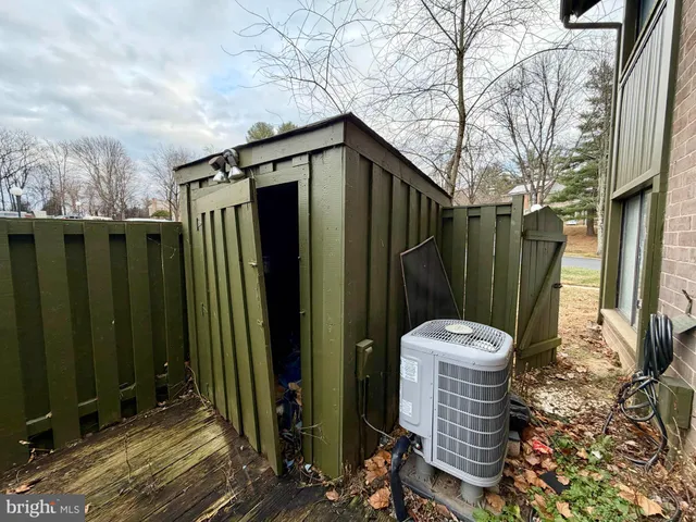 a backyard of a house