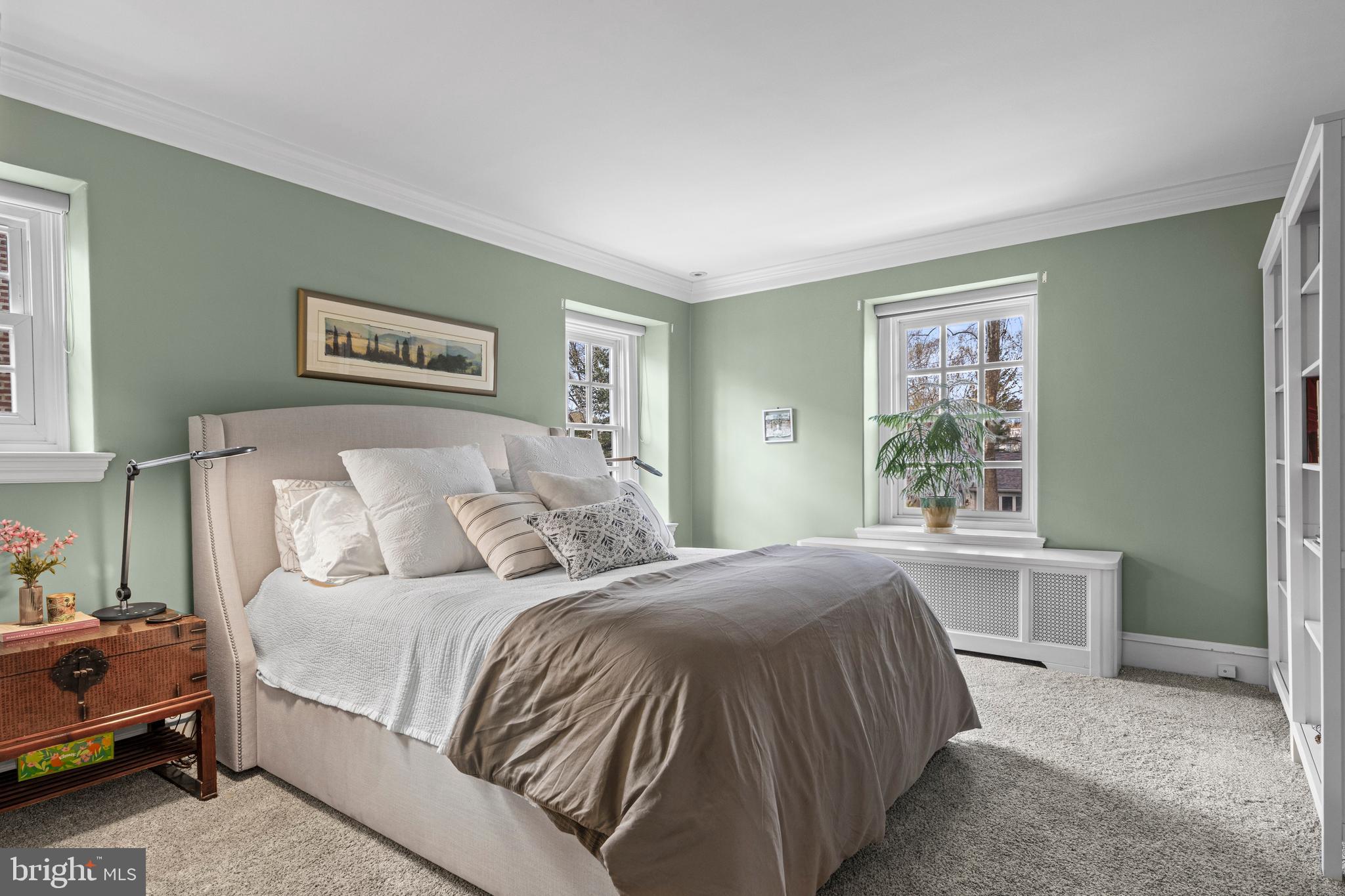 510 Anthwyn Road Merion Station, PA 19066 - Photo 15 of 30 a bedroom with a bed and a window