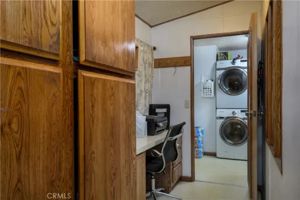 a view of walk in closet
