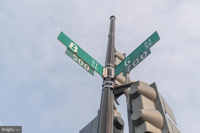 a car parked in front of a building