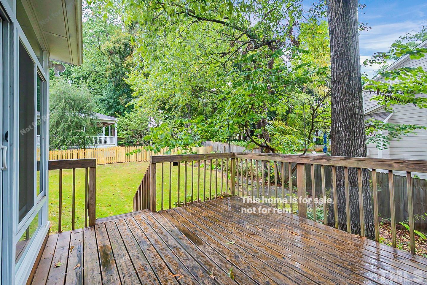3300 Stone Castle Court Raleigh, NC 27613 - Photo 23 of 24 a view of balcony with wooden floor