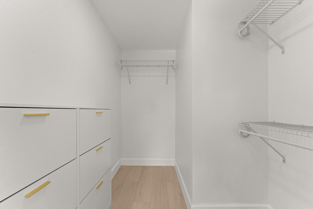 3797 Bahama Road Palm Beach Gardens, FL 33410 - Photo 10 of 27 a view of small space with racks on the wall