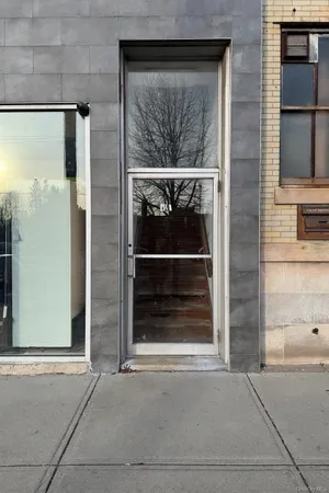 a view of front door