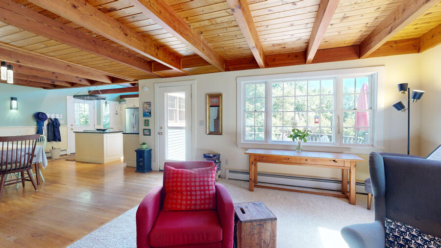 466 Bluff Road Northport, ME 04849 - Photo 28 of 67 View of Living & Dining Room & Kitchen