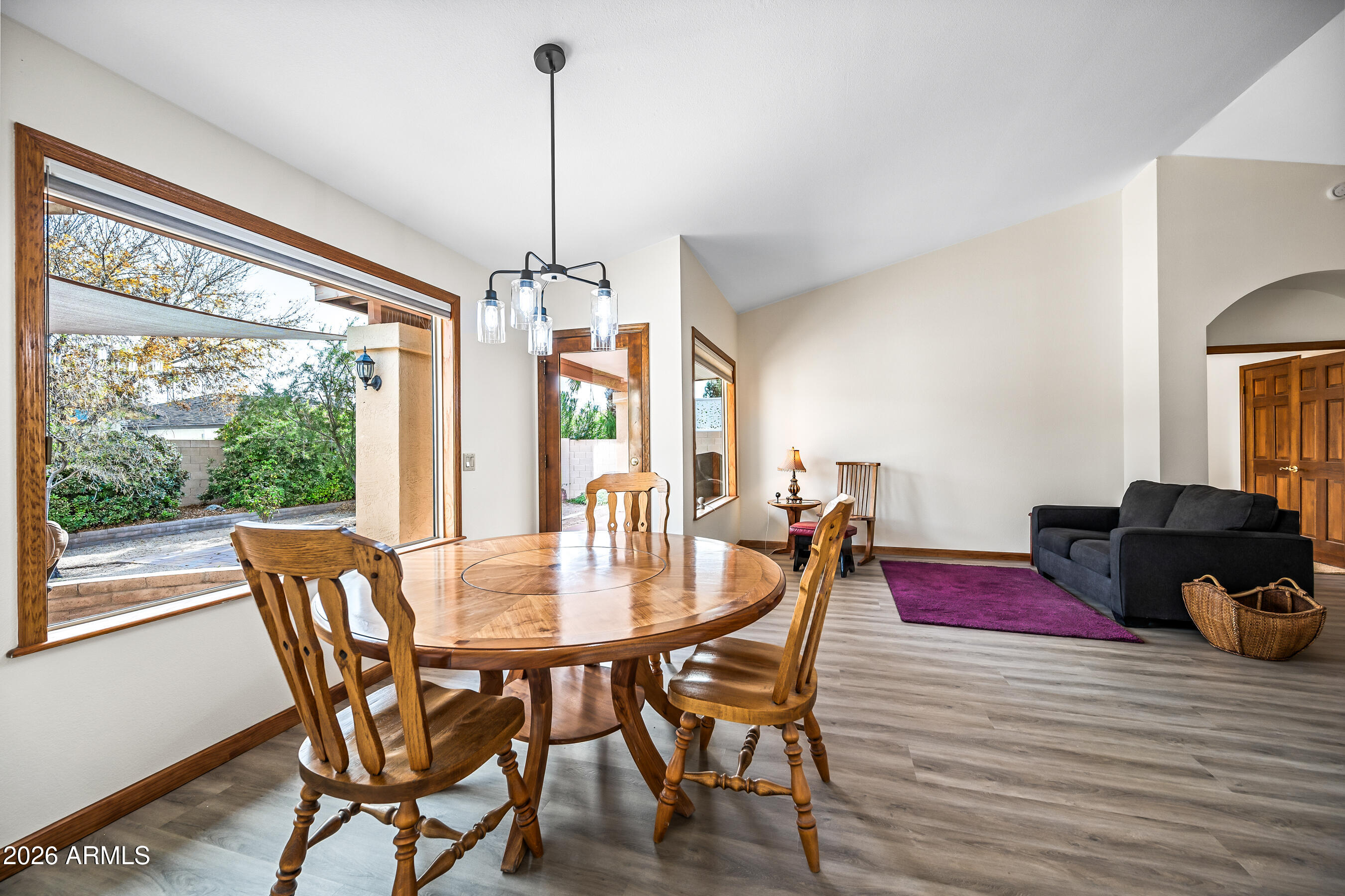 7833 South Terrace Road Tempe, AZ 85284 - Photo 13 of 39 a view of a dining room with furniture window and outside view