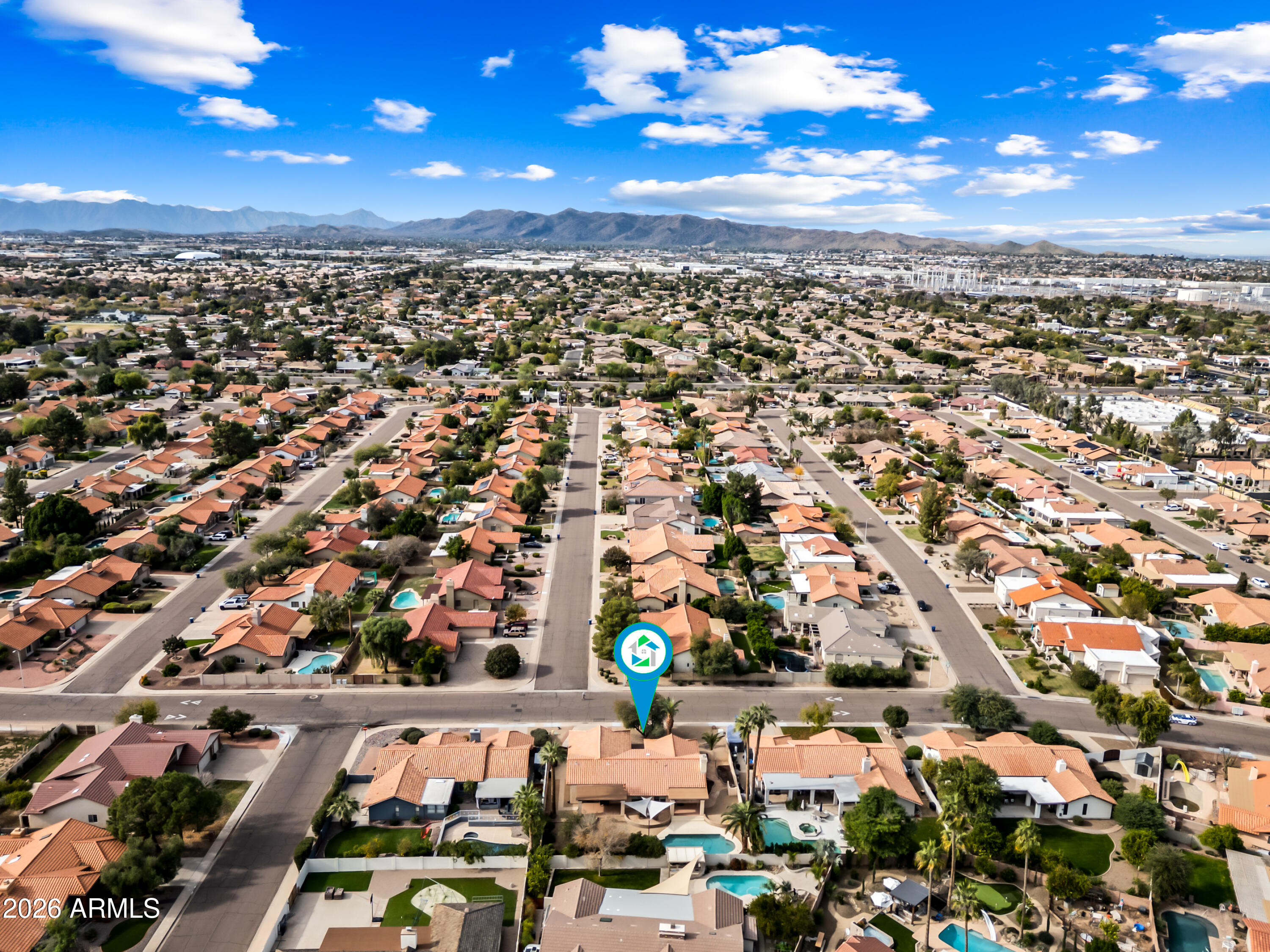 7833 South Terrace Road Tempe, AZ 85284 - Photo 39 of 39 an aerial view of a city