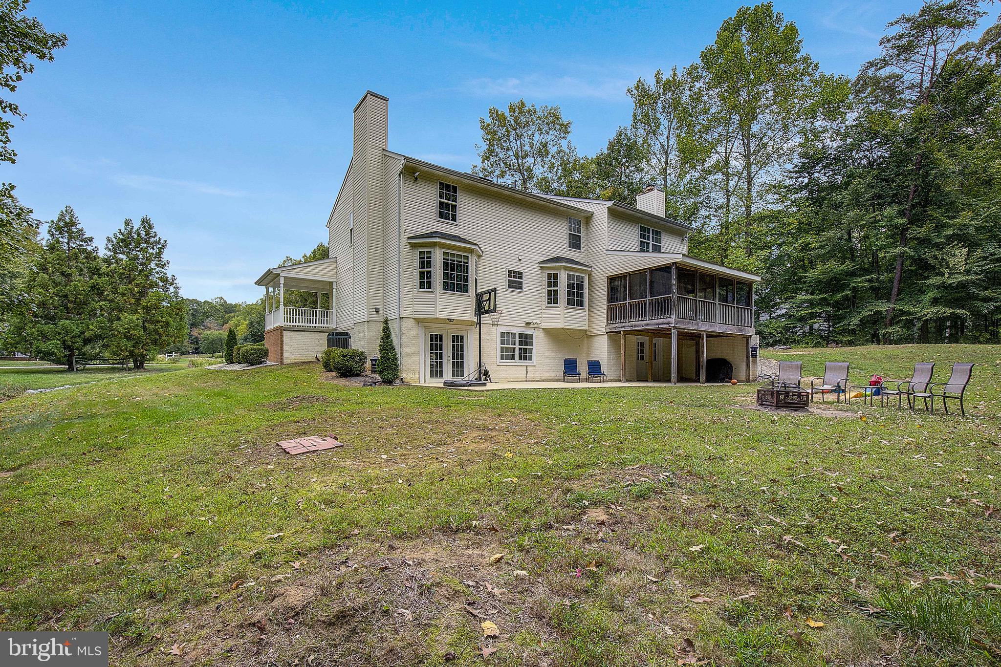 721 Small Reward Road Huntingtown, MD 20639 - Photo 49 of 51 a view of a house with a yard