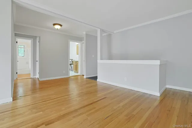 wooden floor in an empty room