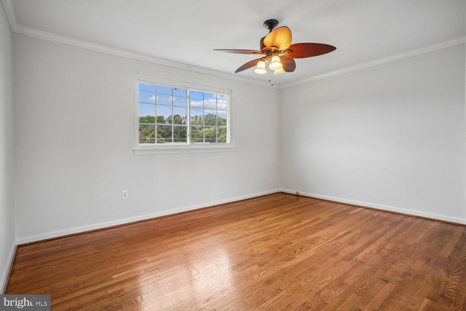 8933 Burke Lake Road Springfield, VA 22151 - Photo 29 of 47 Bedroom #3, Hardwood Floors