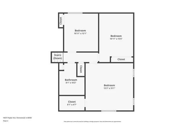 $359,999 | 18341 Poplar Avenue, Homewood, IL 60430