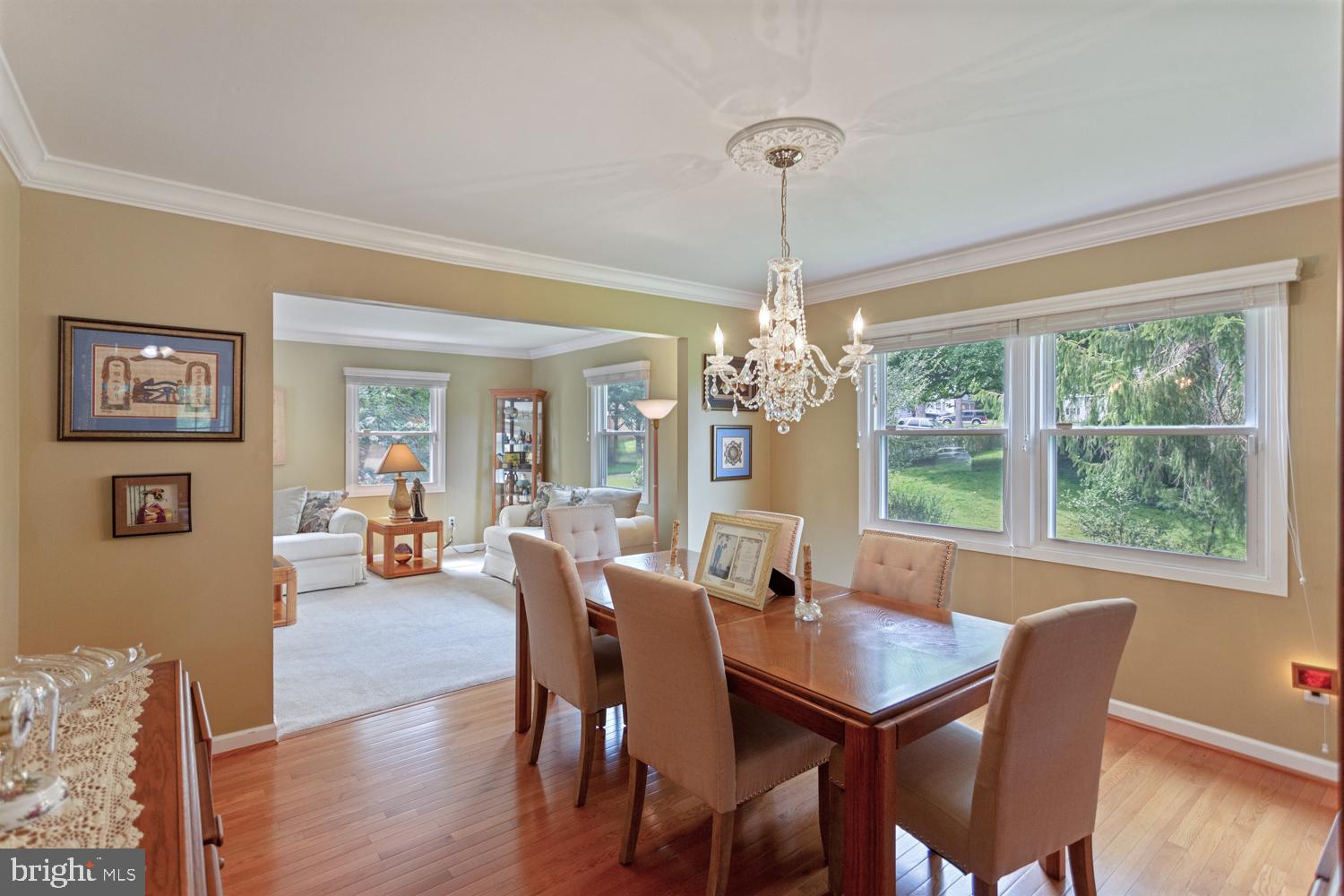 5181 Downwest Ride Columbia, MD 21044 - Photo 10 of 40 Elegant dining room with hardwood floors