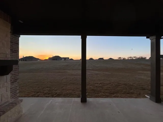 a view of a sky from a terrace