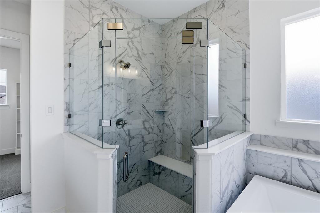 808 Vly Rdg Road Van Alstyne, TX 75495 - Photo 26 of 39 a bathroom with a sink a toilet and shower