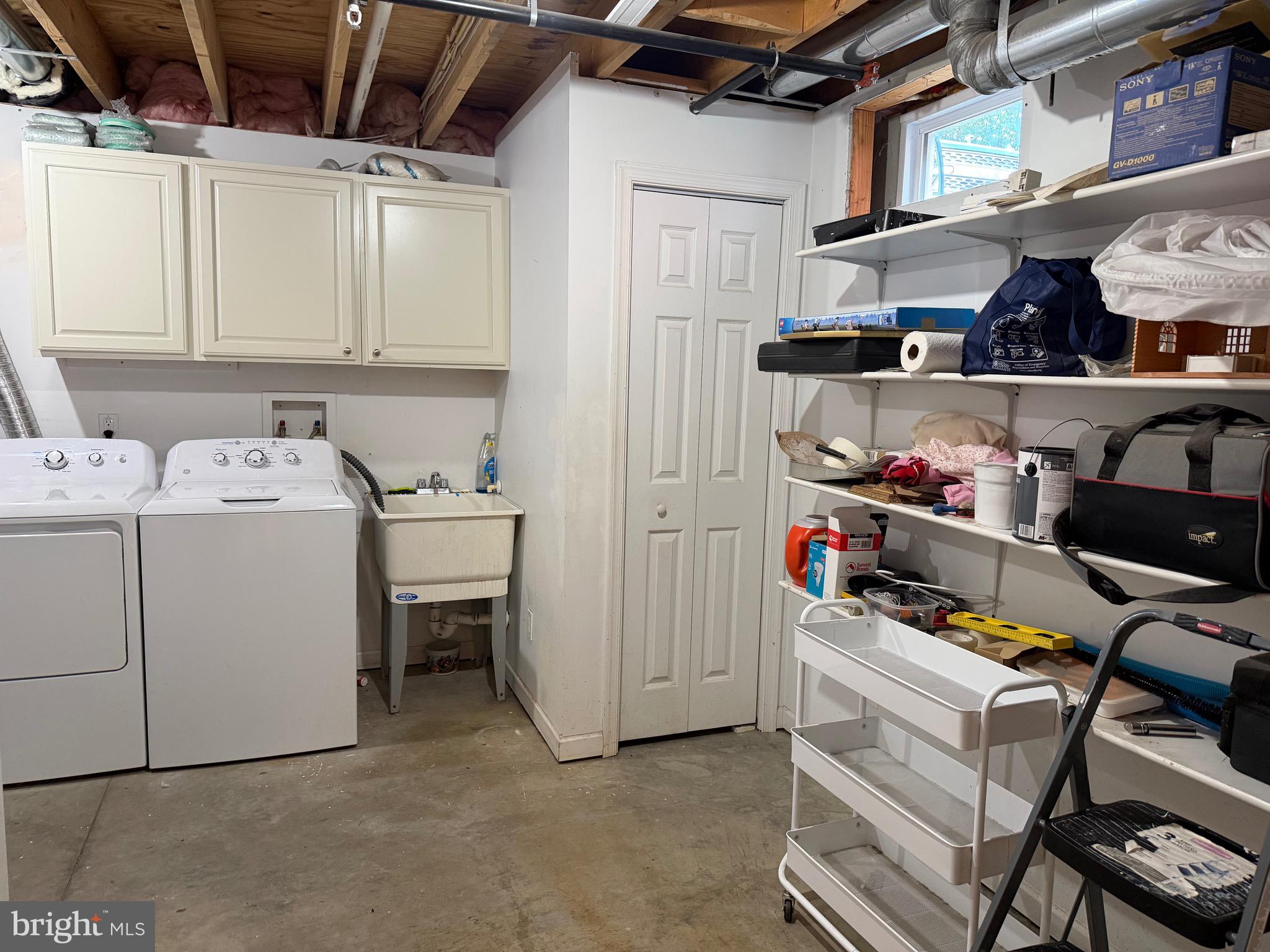 1325 Tree Side Court Odenton, MD 21113 - Photo 10 of 18 Basement Laundry Room