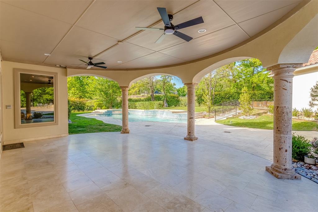 8600 Riviera Court Flower Mound, TX 75022 - Photo 28 of 40 a view of a room with porch and outdoor space