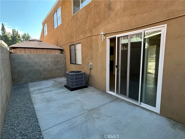 a view of a house with an outdoor space