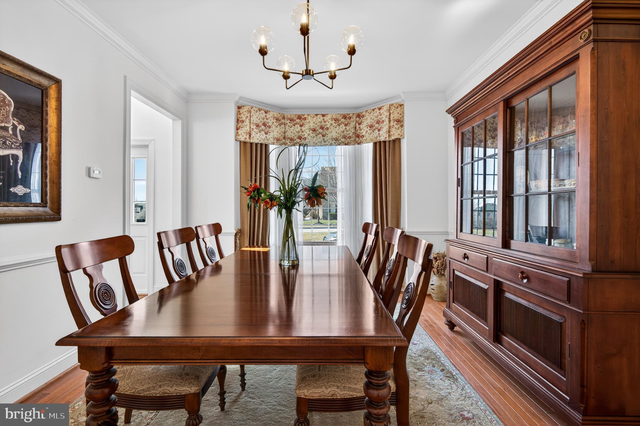 98 Granville Way Exton, PA 19341 - Photo 17 of 35 a view of a dining room with furniture window and outside view