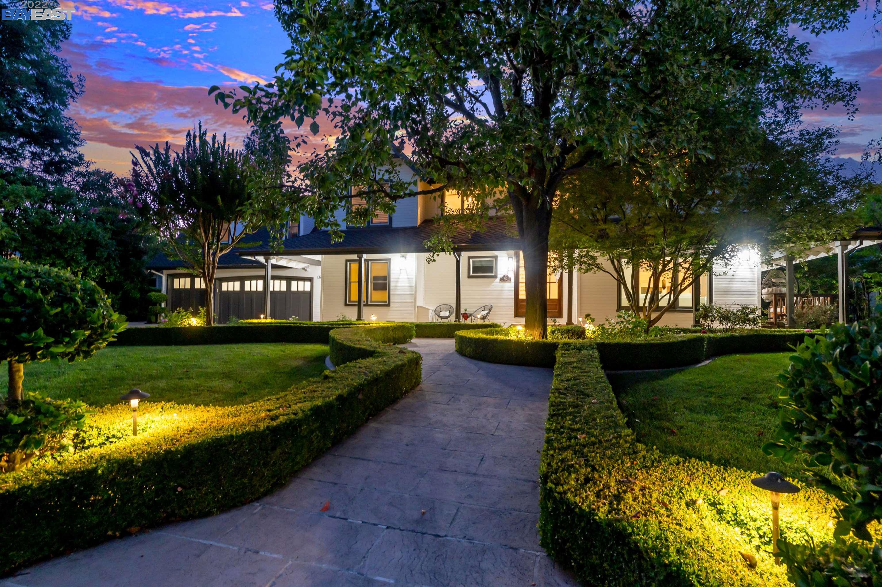 850 Gray Fox Circle Pleasanton, CA 94566 - Photo 1 of 1 a view of a house with garden and sitting area