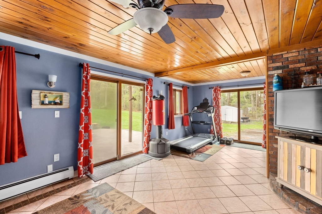 39 High Street Freetown, MA 02702 - Photo 23 of 42 a view of a room with gym equipment