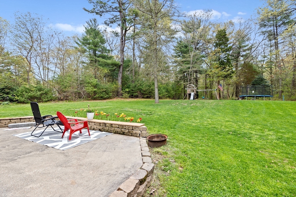 39 High Street Freetown, MA 02702 - Photo 34 of 42 an outdoor view of a garden with an outdoor seating