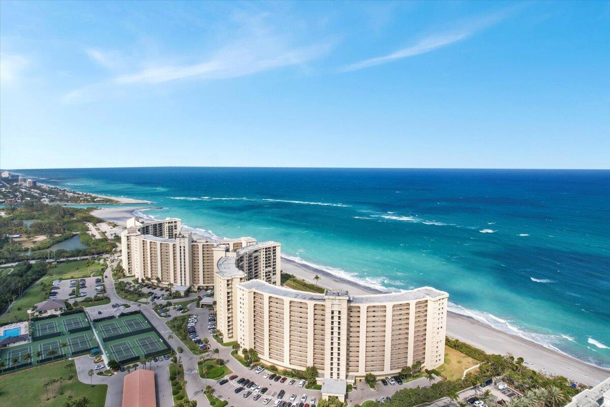 100 Ocean Trail Way, Unit 107 Jupiter, FL 33477 - Photo 1 of 34 100 Ocean Trail Aerial and Jupiter Beach