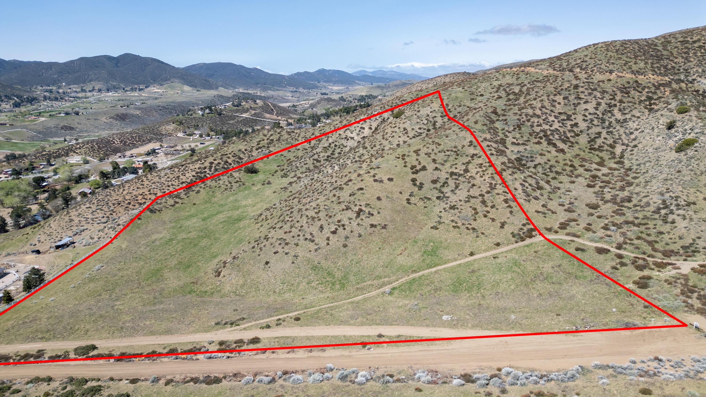 Shallow Springs Road Palmdale, CA 93551 - Photo 11 of 14 DJI_0777 - lot lines
