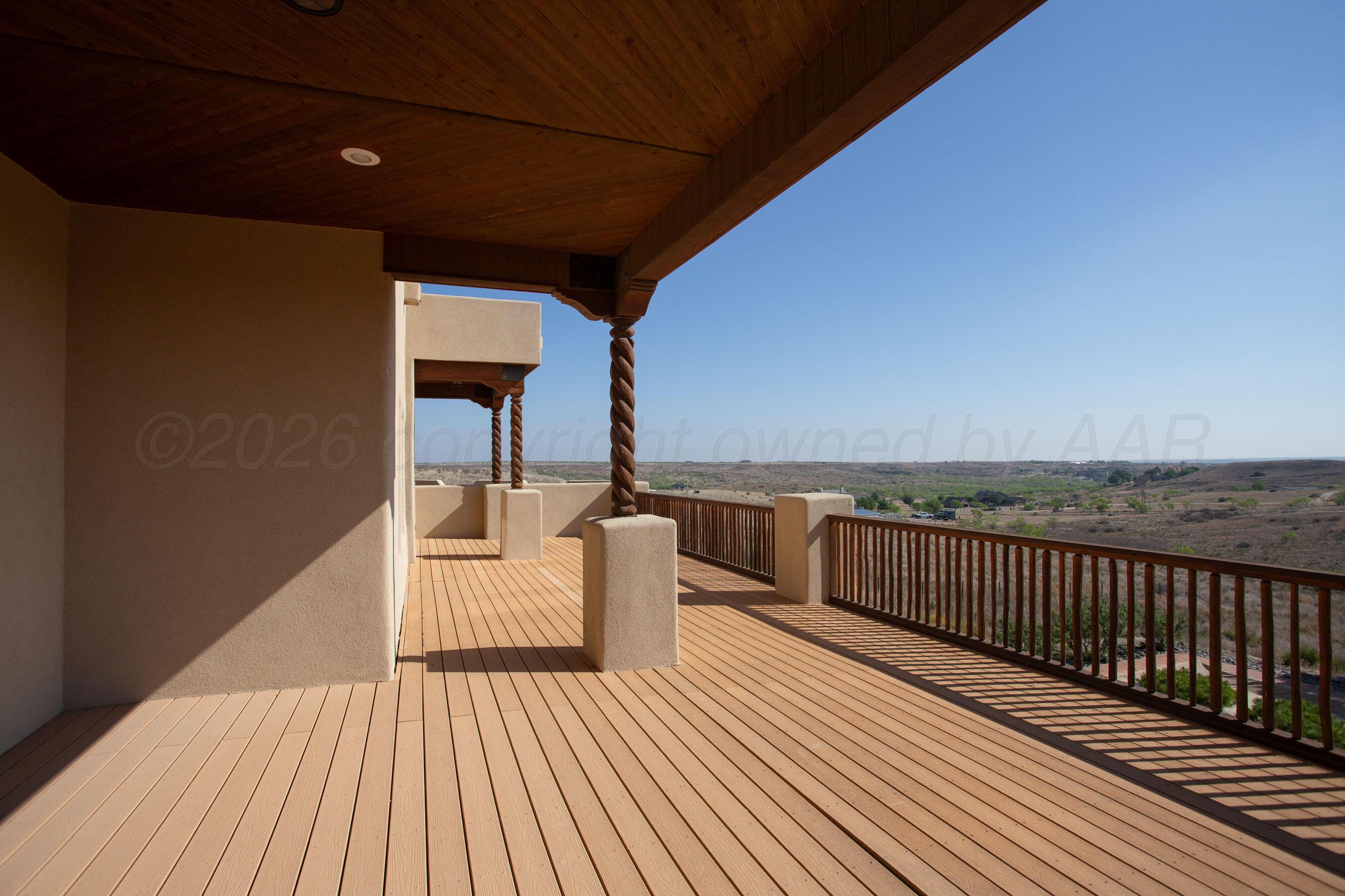 4300 Ranch Road Amarillo, TX 79124 - Photo 34 of 77 4300 Ranch - Back Balcony 3