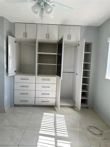 a view of walk in closet